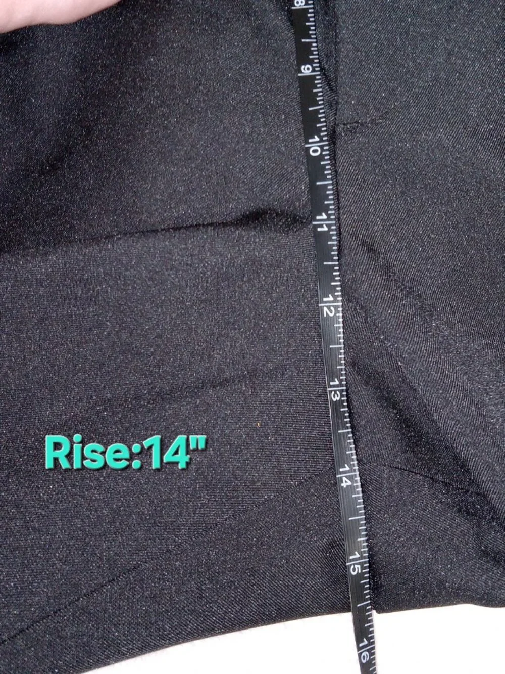 Van Heusen Dress Pants Mens 46x29 Black Premium Non Iron Extender Waist Pleated